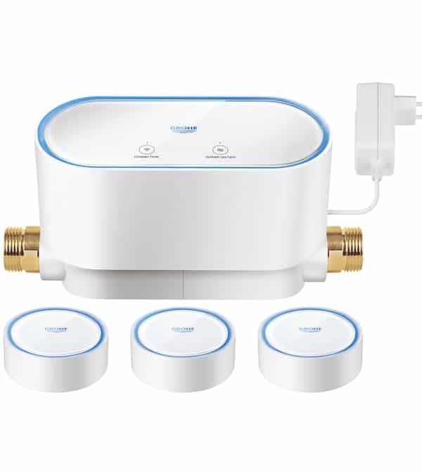 GROHE SENSE Smarte Wassertechnik Geräte in blau bei Steinkühler