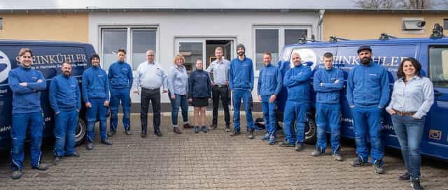 Karriere im Team von Steinkühler in Leverkusen